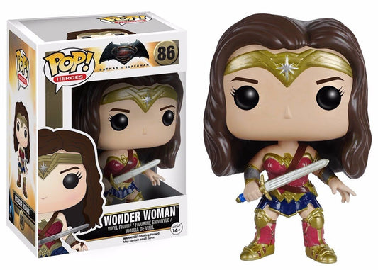 Funko Pop! Heroes: Batman Vs Superman Movie Wonder Woman Action Figure