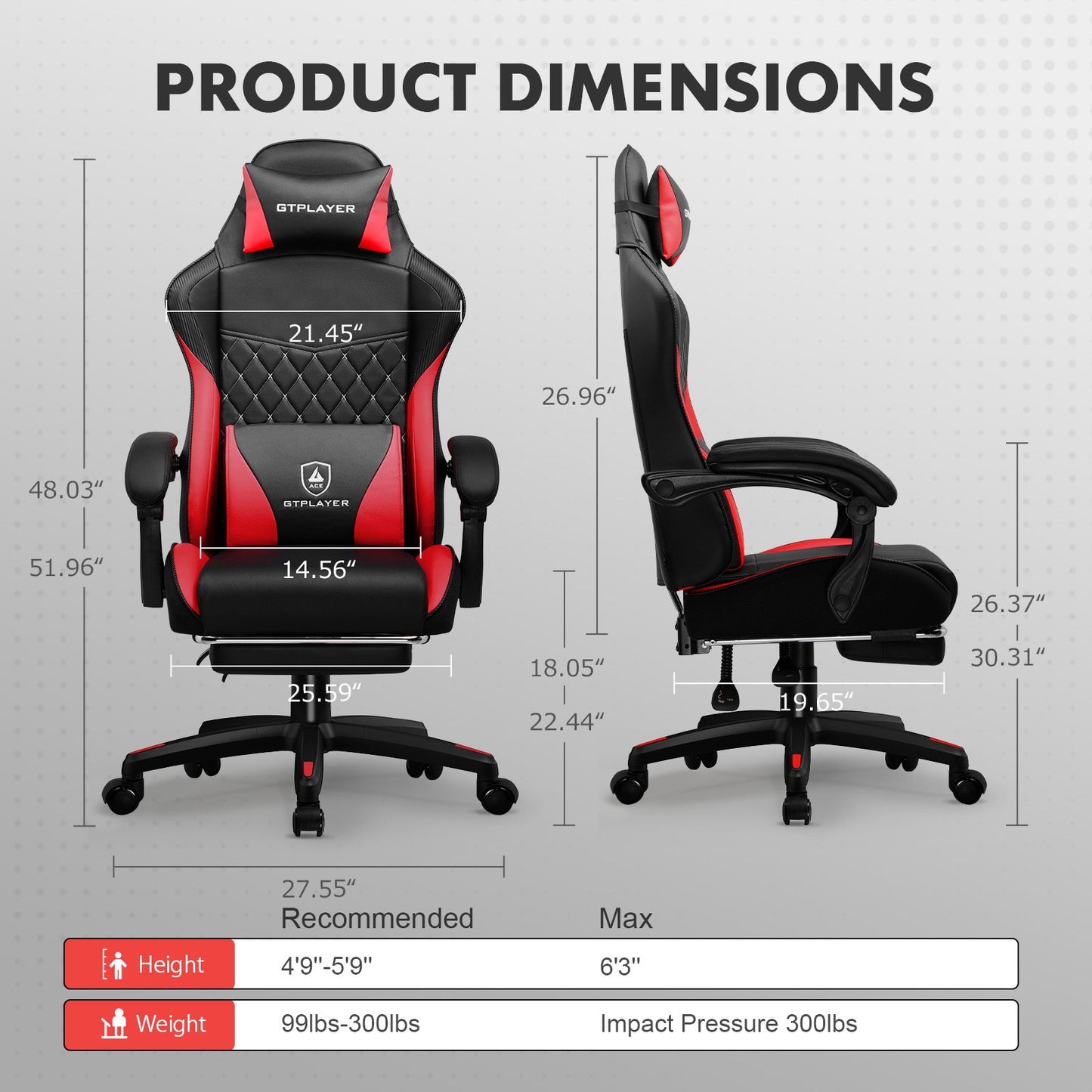 Footrest Series  GTP100