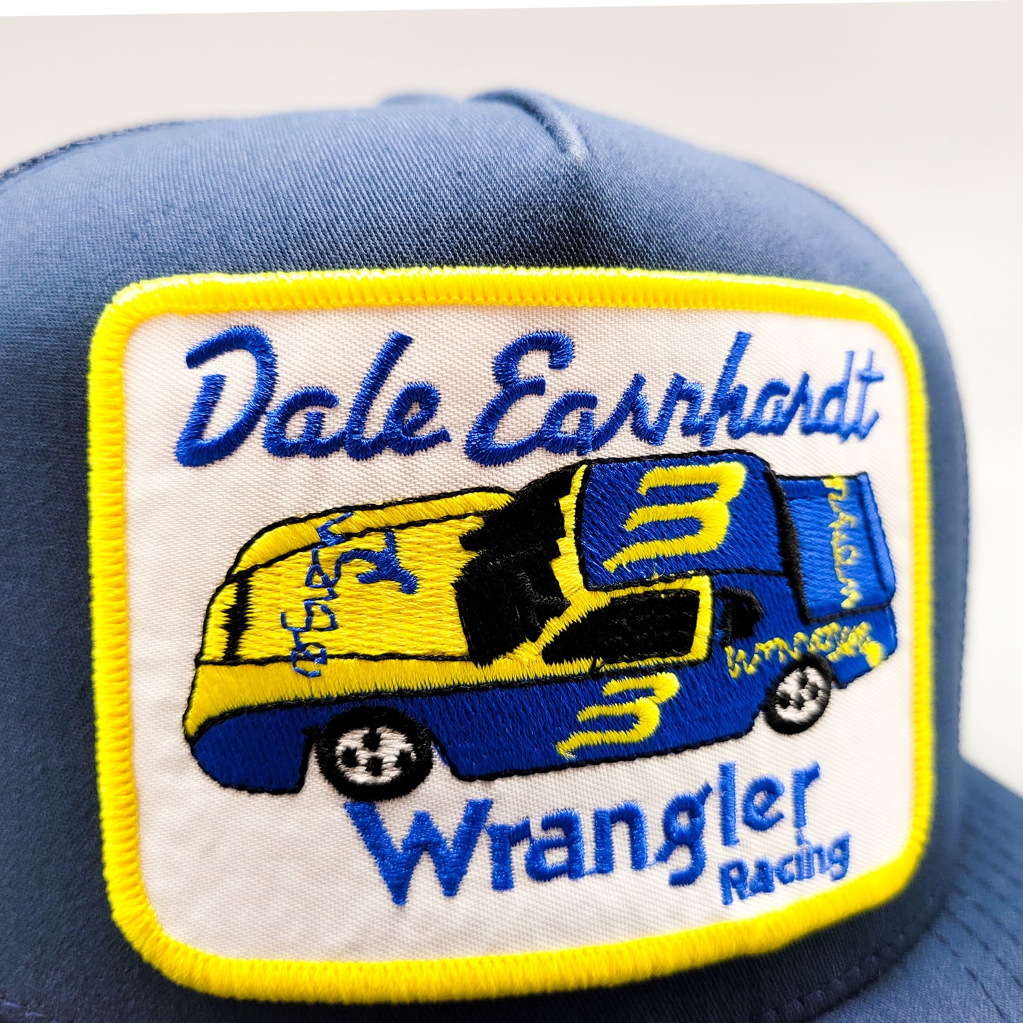 Dale Earnhardt Wrangler Racing Nascar Trucker Hat