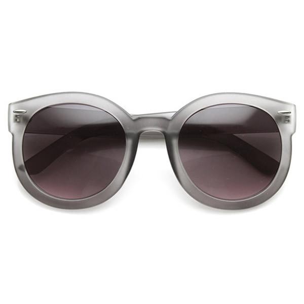 Womens Designer Round Oversize Retro Fashion Sunglasses 8623