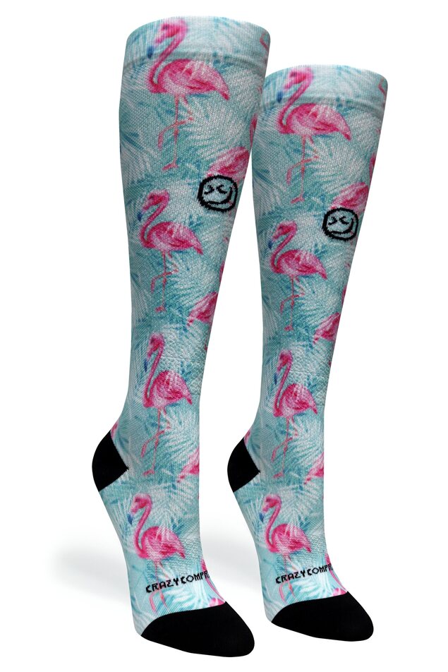 Tropical Flamingo - (Standard & Extra Wide)