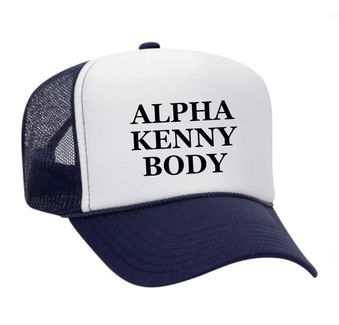 Alpha Kenny Body Trucker Hat