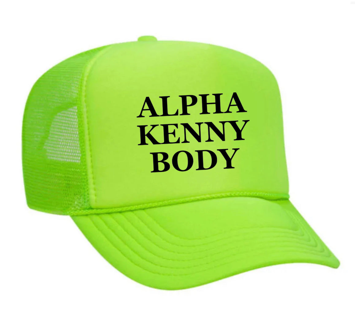 Alpha Kenny Body Trucker Hat