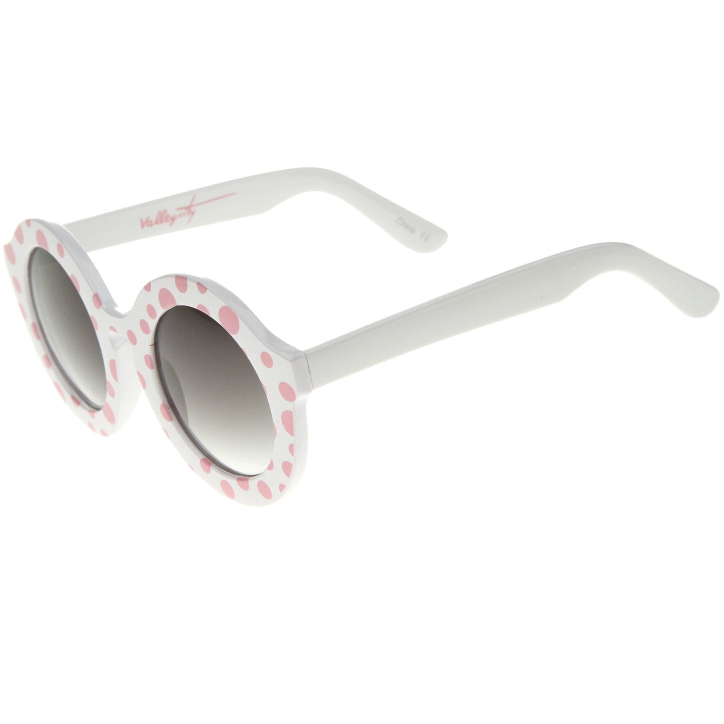 Valley City X zeroUV Retro Round Spunky Sunglasses A539