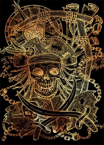 Golden Skull