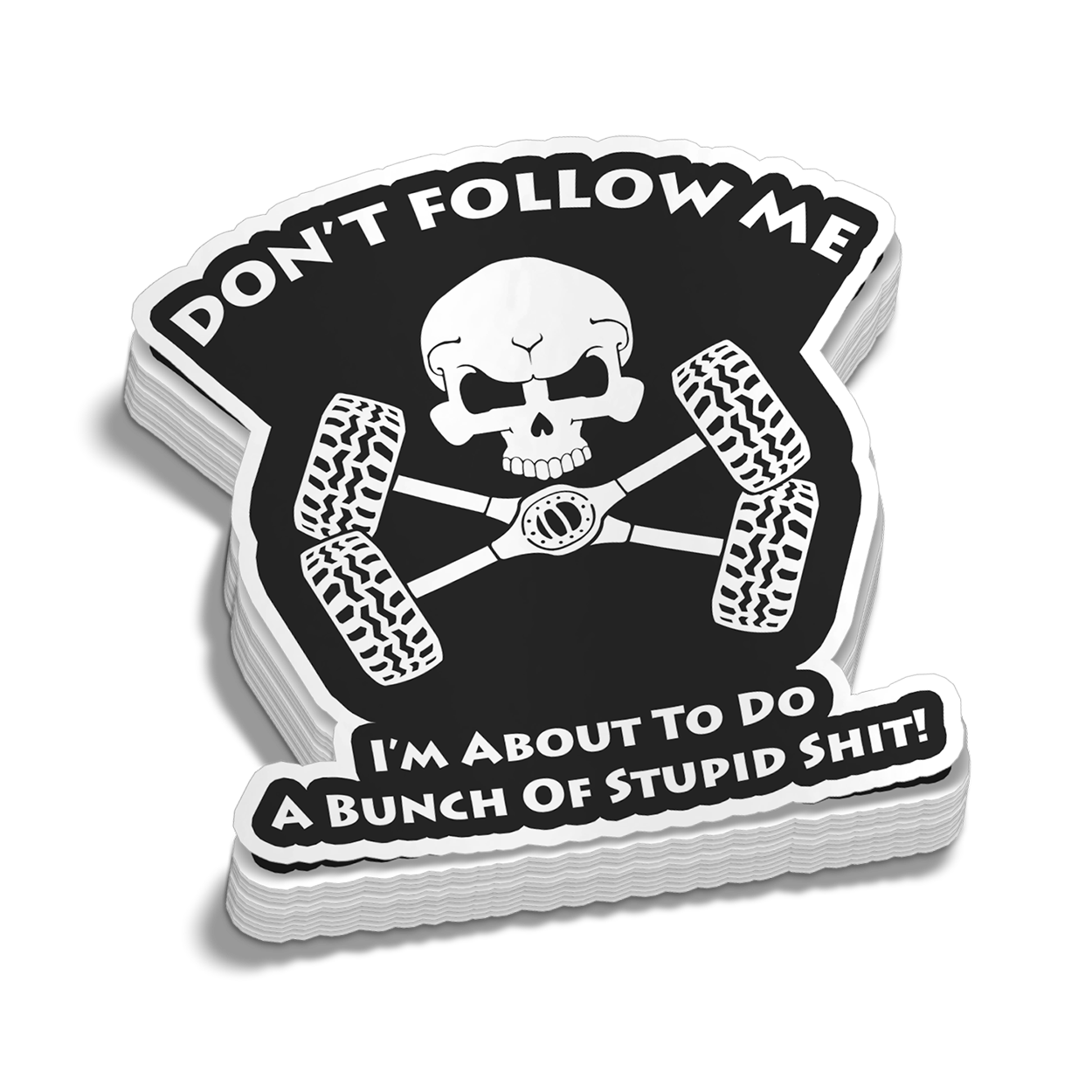 Don't Follow Me Decal