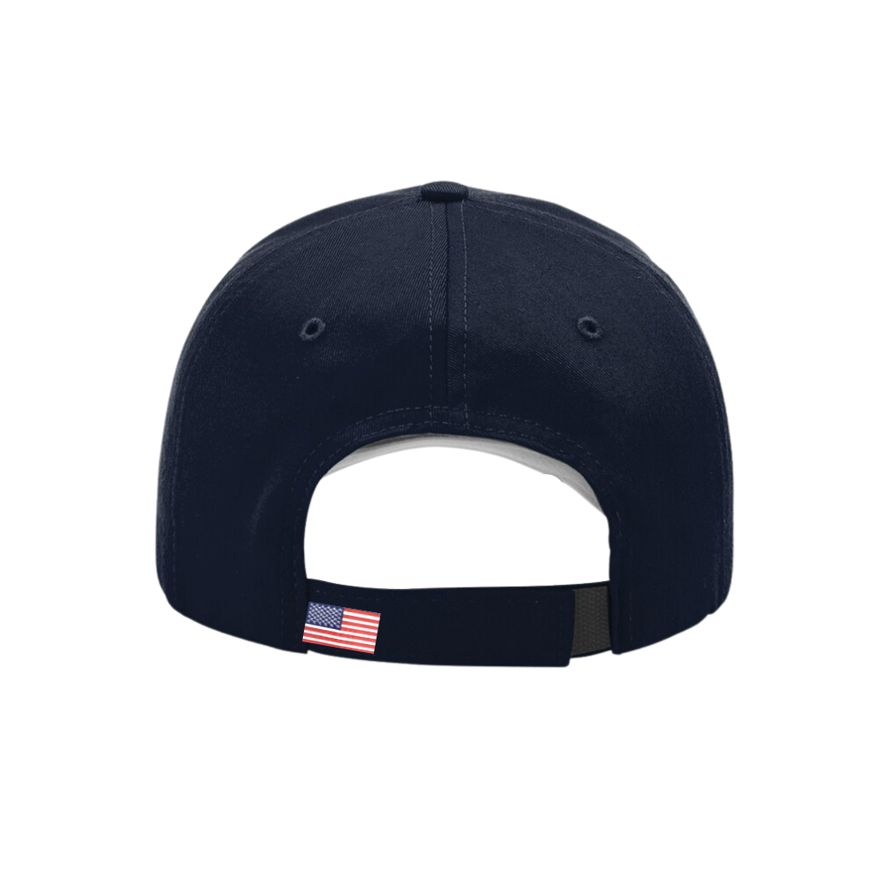 Old School Gunny Structured Hat - Navy