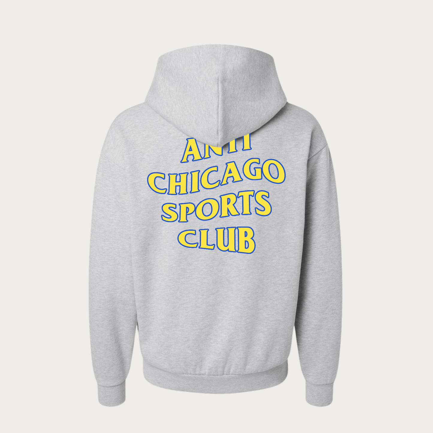 Anti Chicago Sports Club Ash Hockey Hoodie