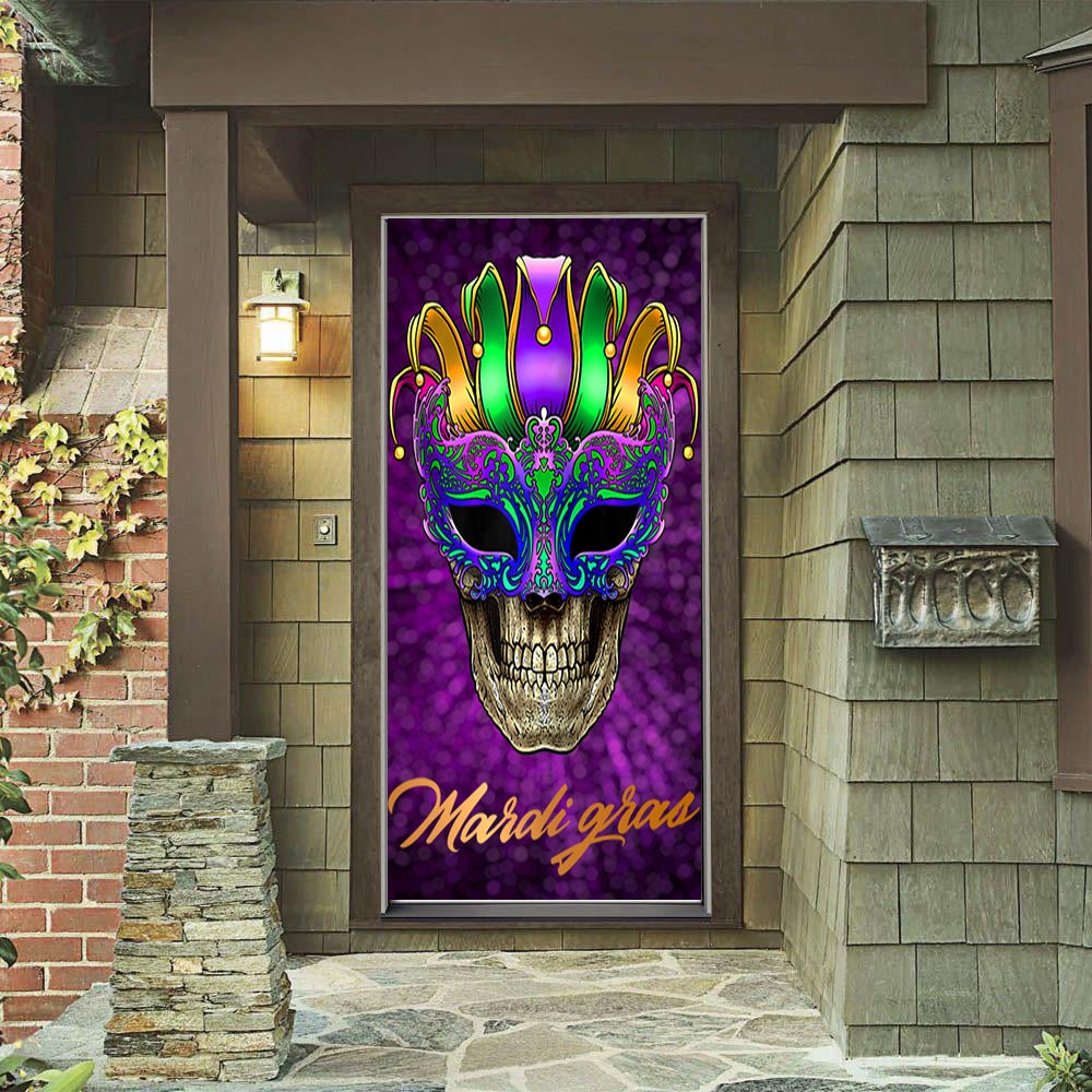 Mardi Gras Skull