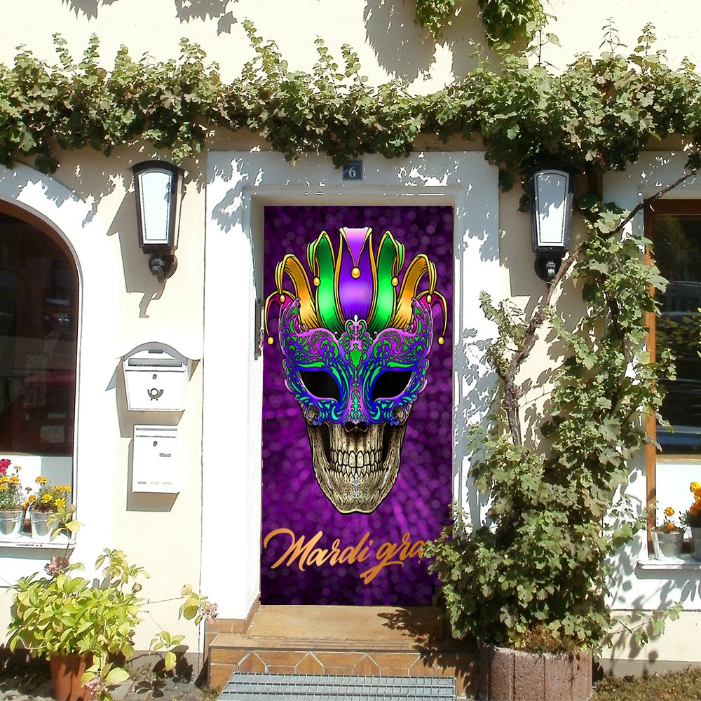 Mardi Gras Skull