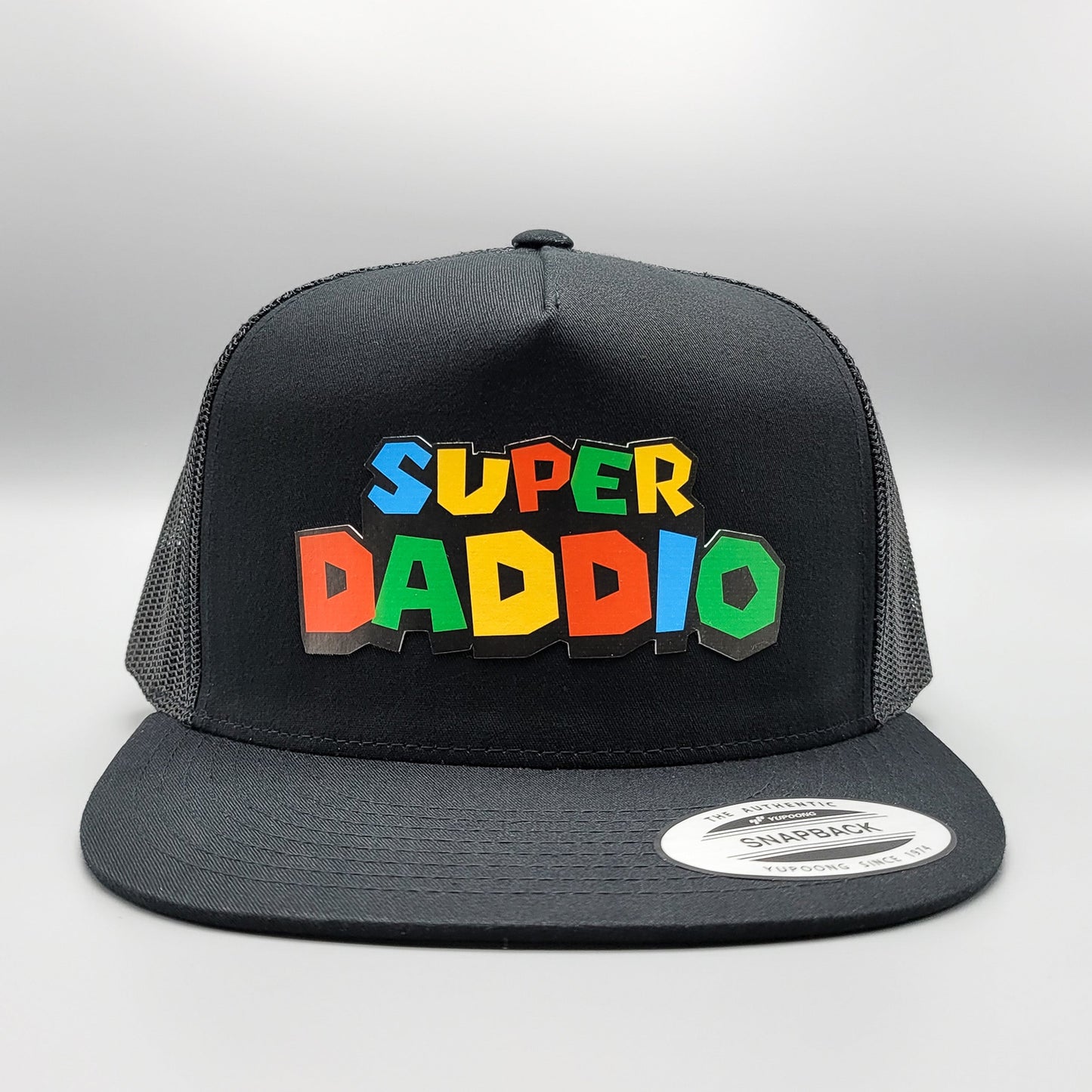 Super Daddio Black Father's Day Trucker Hat