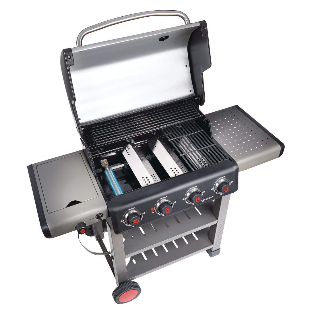 Coleman® Cookout™ 4-Burner Grill, Stainless Steel