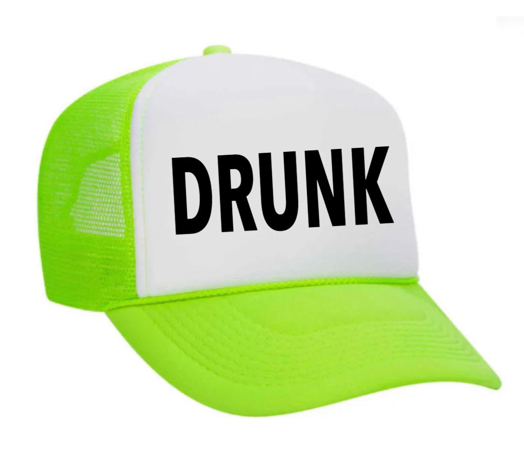 Drunk Trucker Hat