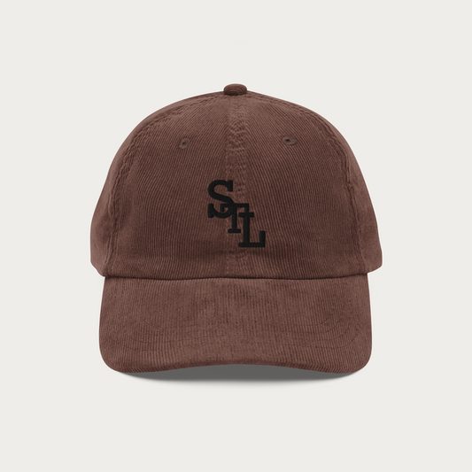 Blackout Slab Vintage Corduroy Dad Cap