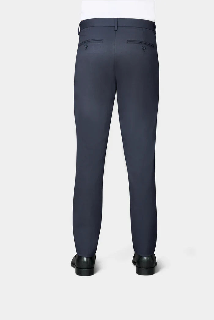 Essential Stretch Navy Pants | Classic