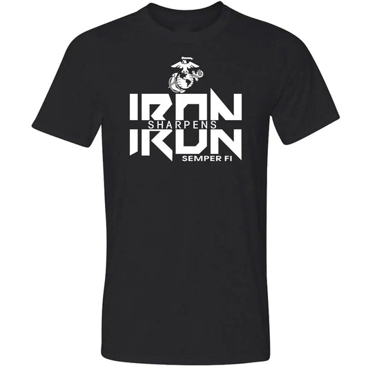 Combat Charged Iron Sharpens Iron Performance Tee