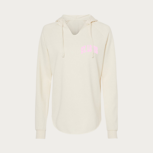 St. Louis Collegiate Bone Wave Wash Hoodie