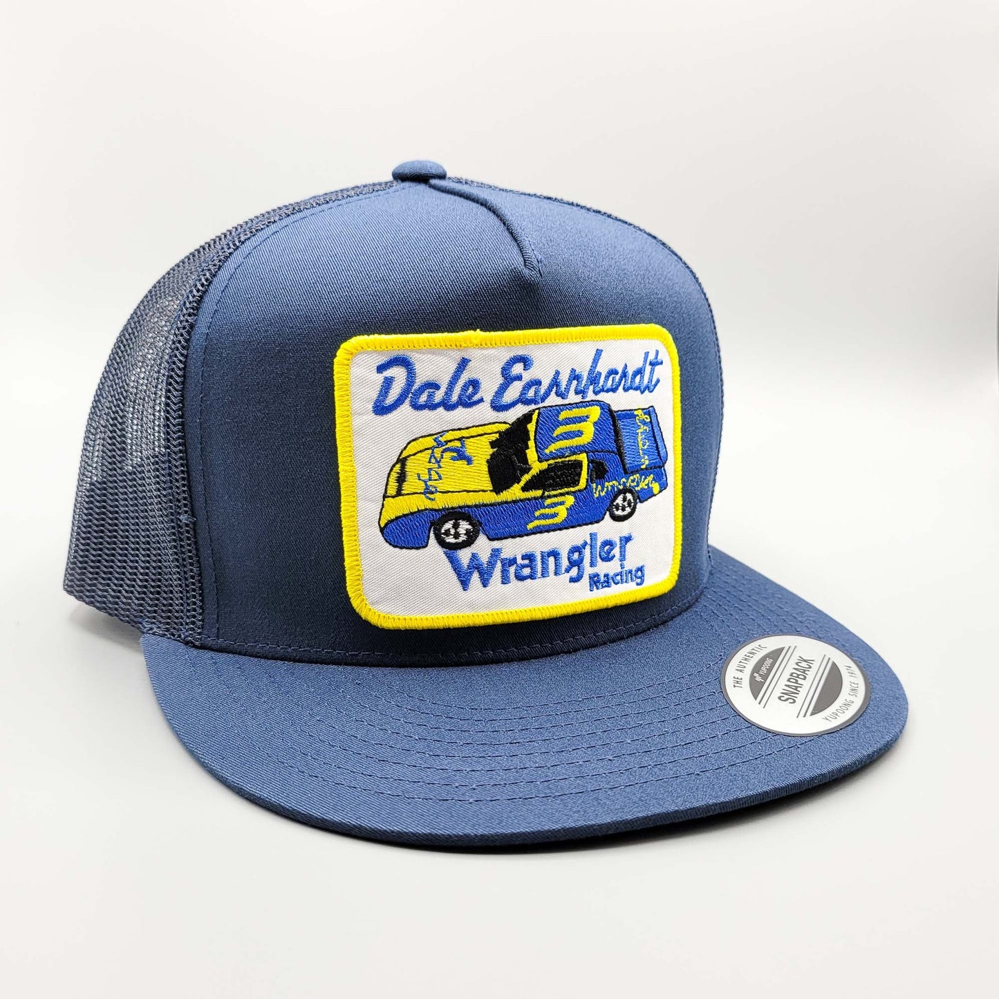 Dale Earnhardt Wrangler Racing Nascar Trucker Hat