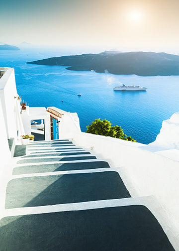 Santorini at Sunset