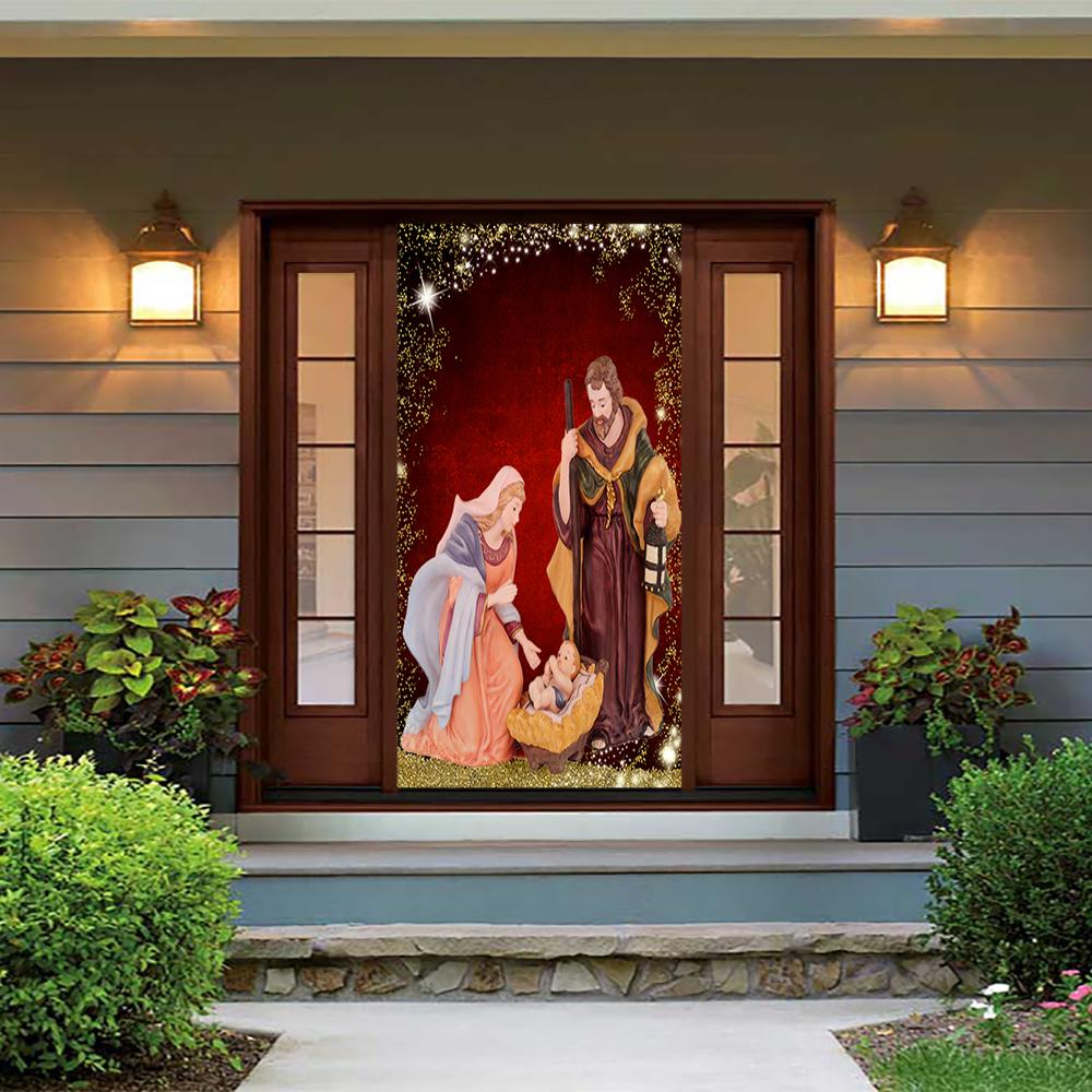 Nativity Scene Door Decoration