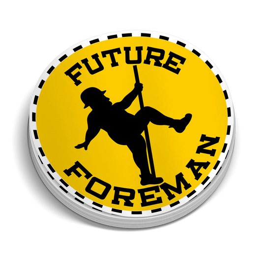 Future Foreman Hard Hat Decal