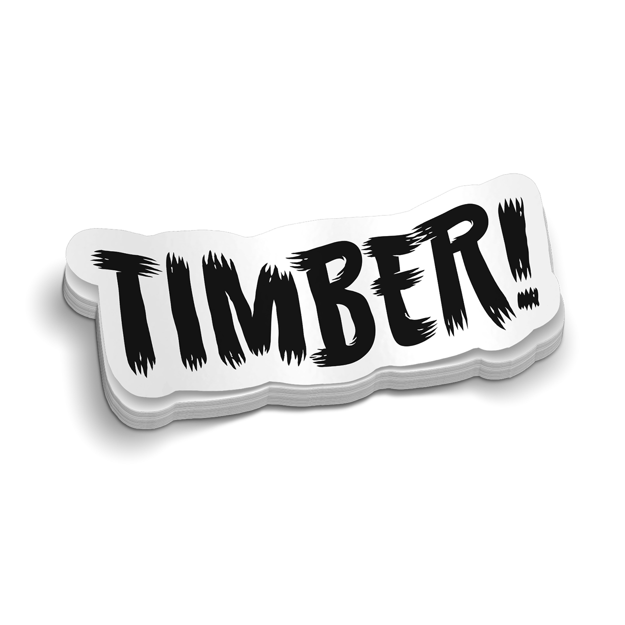 Timber Hard Hat Decal