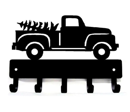 Pickup Truck and Christmas tree Key Hanger