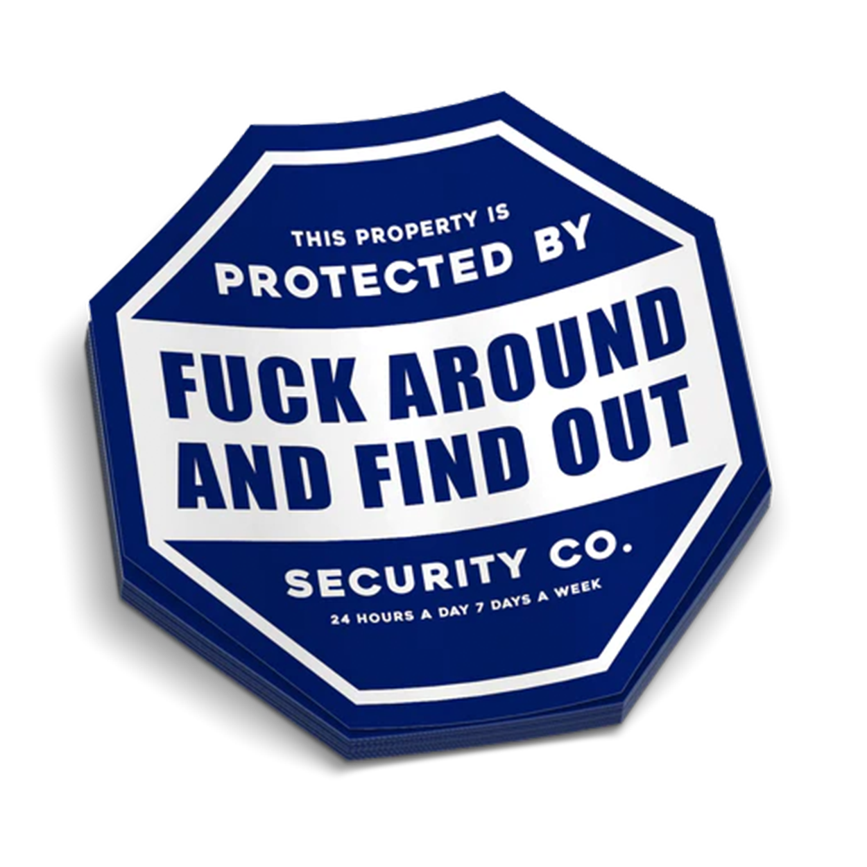 FAFO Security Decal