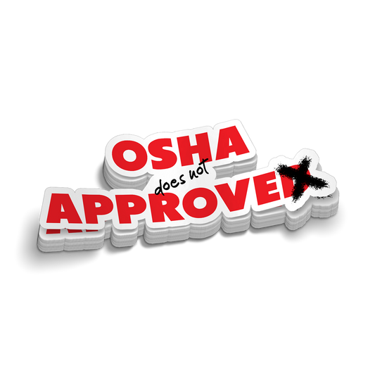 OSHA Hard Hat Decal