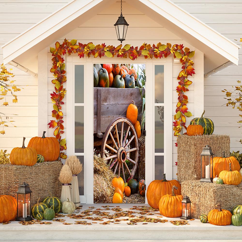 Wagon Full of Pumpkins