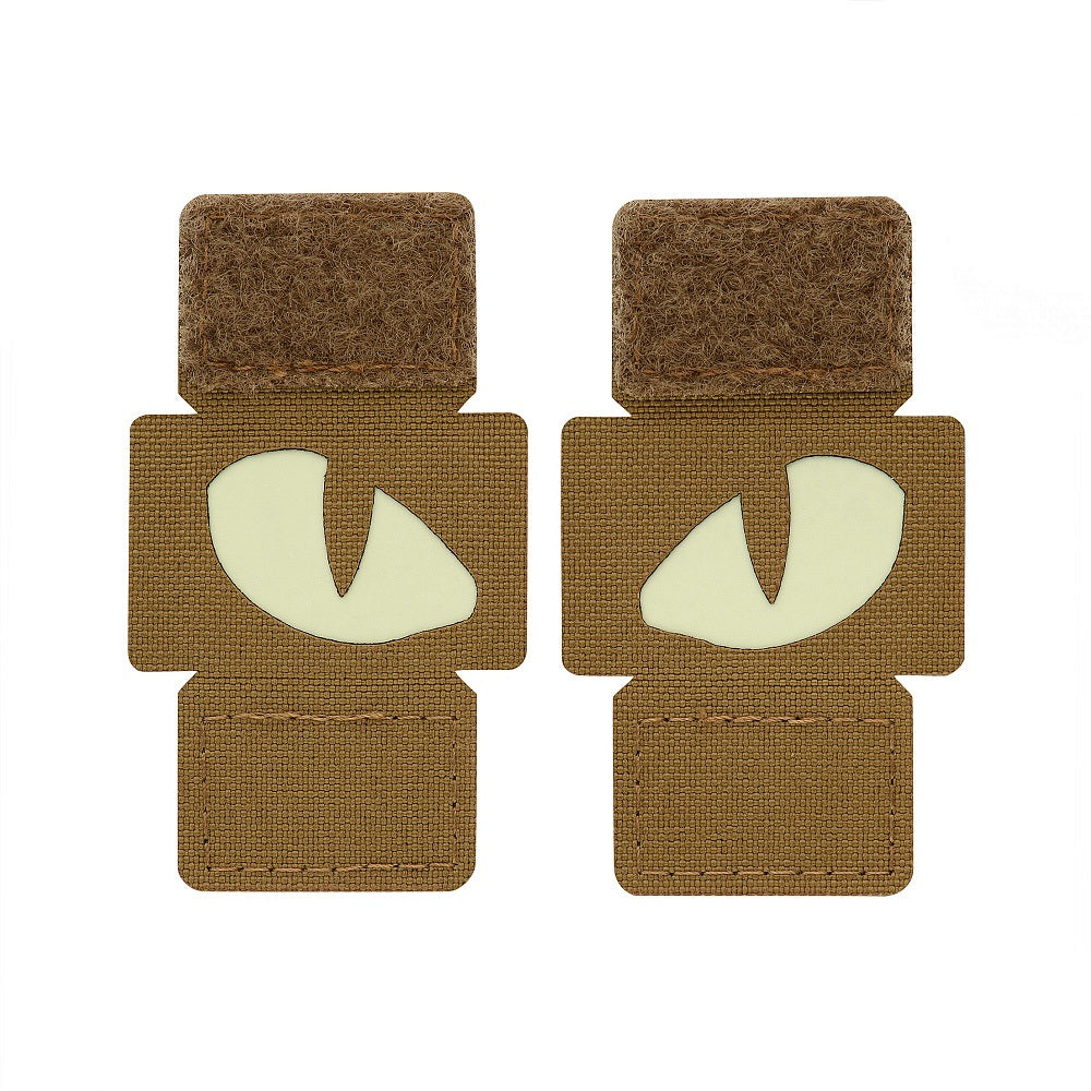 M-Tac patch Tiger Eyes Laser Cut (couple)