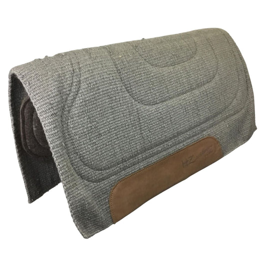 Woven Top Saddle Pads with 100% Wool