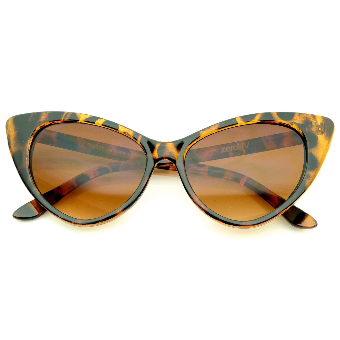 Womens Fashion Hot Tip Pointed Vintage Cat Eye Sunglasses 8371