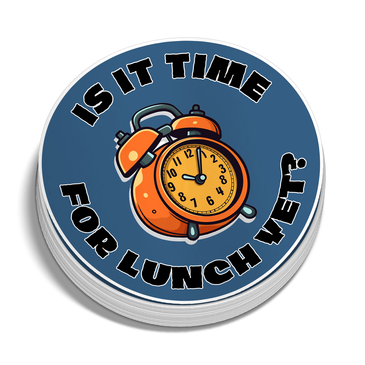 Lunch Time - Hard Hat Decal