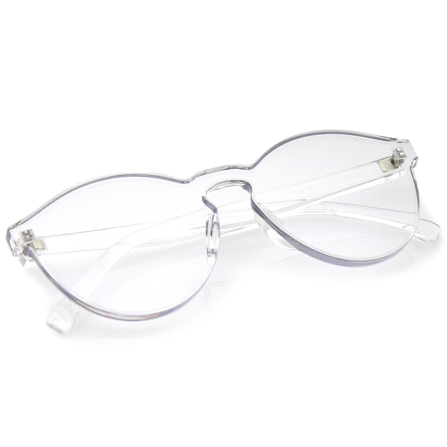 Mono Block Rimless PC Color Tone Lens Sunglasses A555