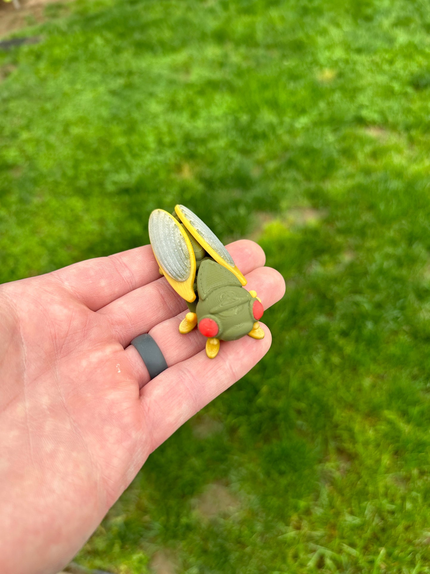 Cicada Keychain