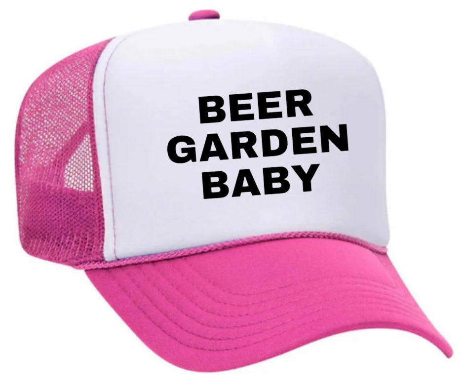 Beer Garden Baby Trucker Hat