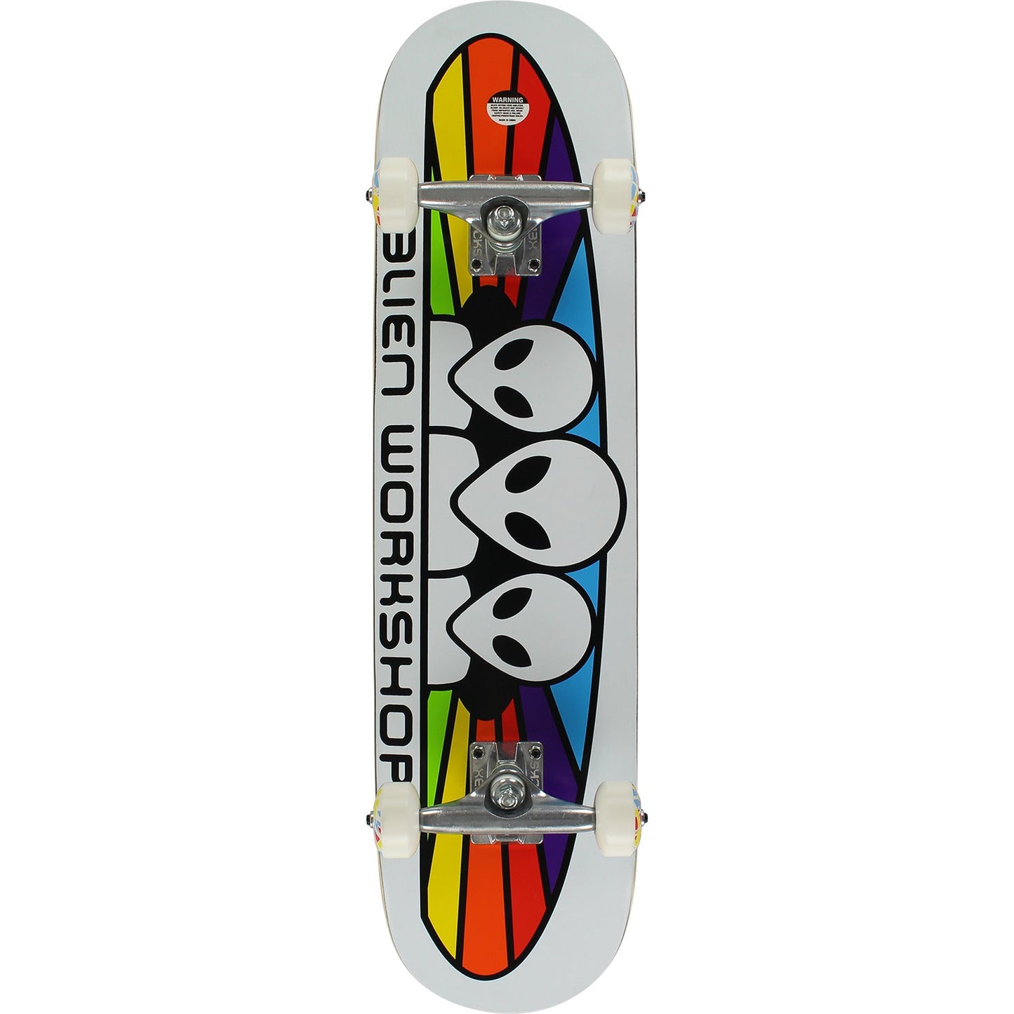 Alien Workshop Spectrum Skateboard Complete 7.75" - White