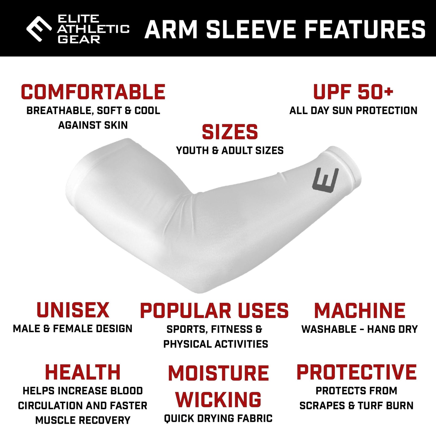 Grey Faded Arm Sleeve