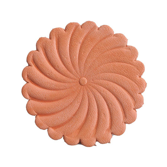 Plain Leather Rosette 10 PK