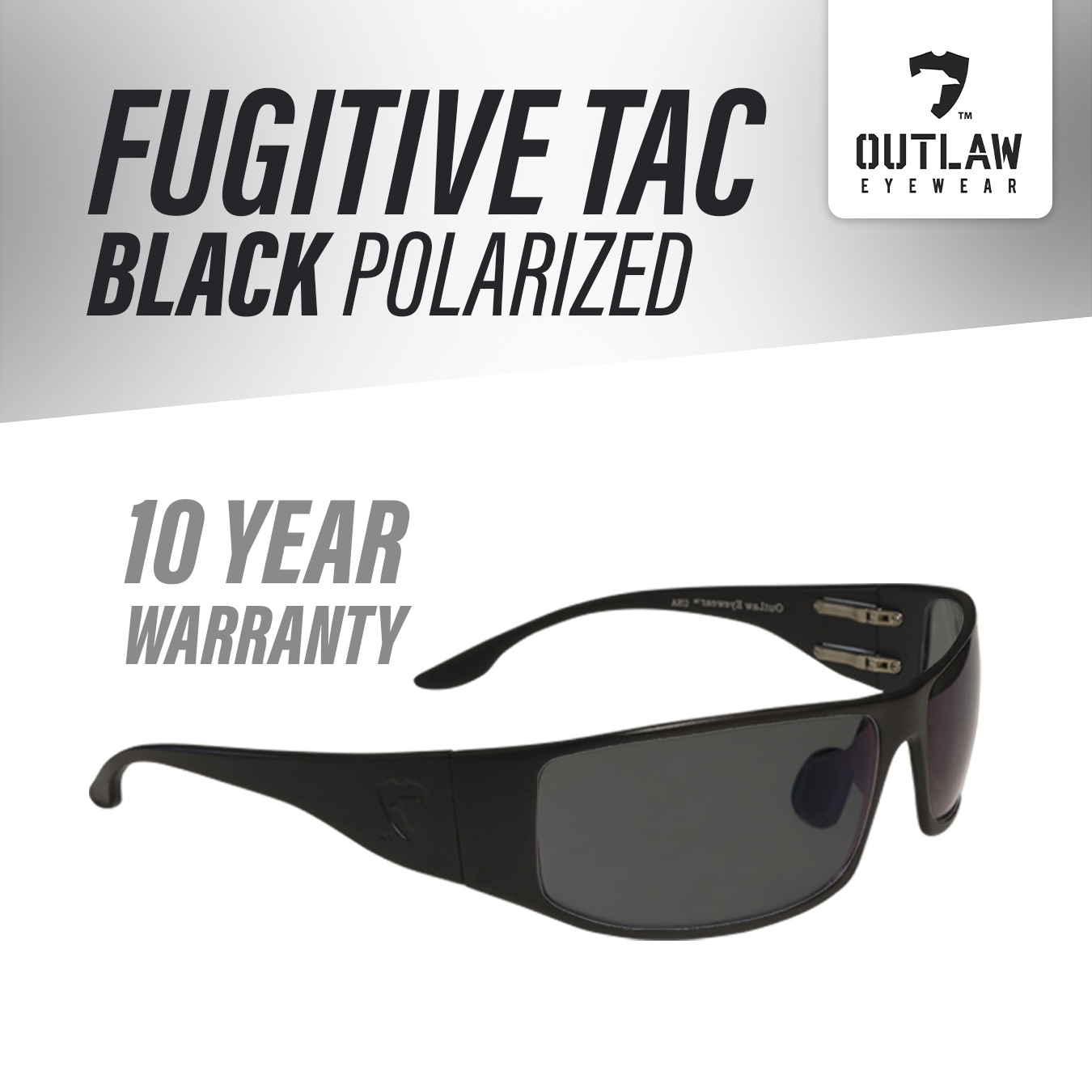 Fugitive TAC Black / Polarized - ANSI Z87.1-2015