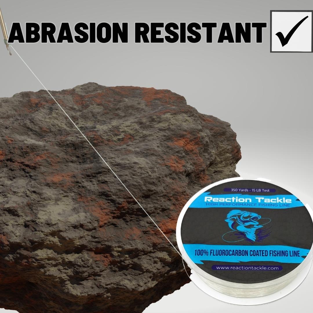 Reaction Tackle Fluorocarbon Coated Fishing Line