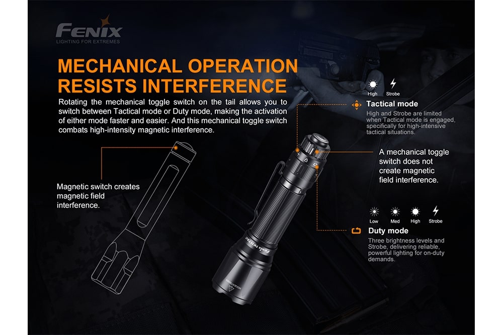 Fenix TK11 TAC LED Tactical Flashlight 1600 Lumens - Discontinued