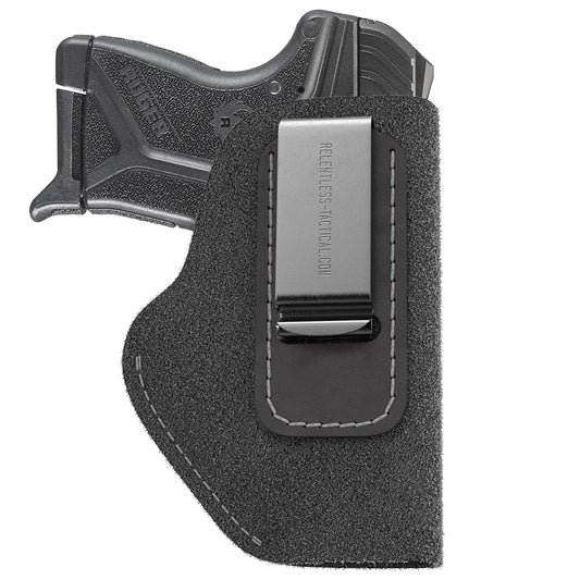 The Ultimate Suede Leather IWB Holster - Small Size | Fits Ruger LCP, LCP2, Sig P238, P290, S&W Bodyguard .380 and Most .380's  - Lifetime Warranty - Made in USA