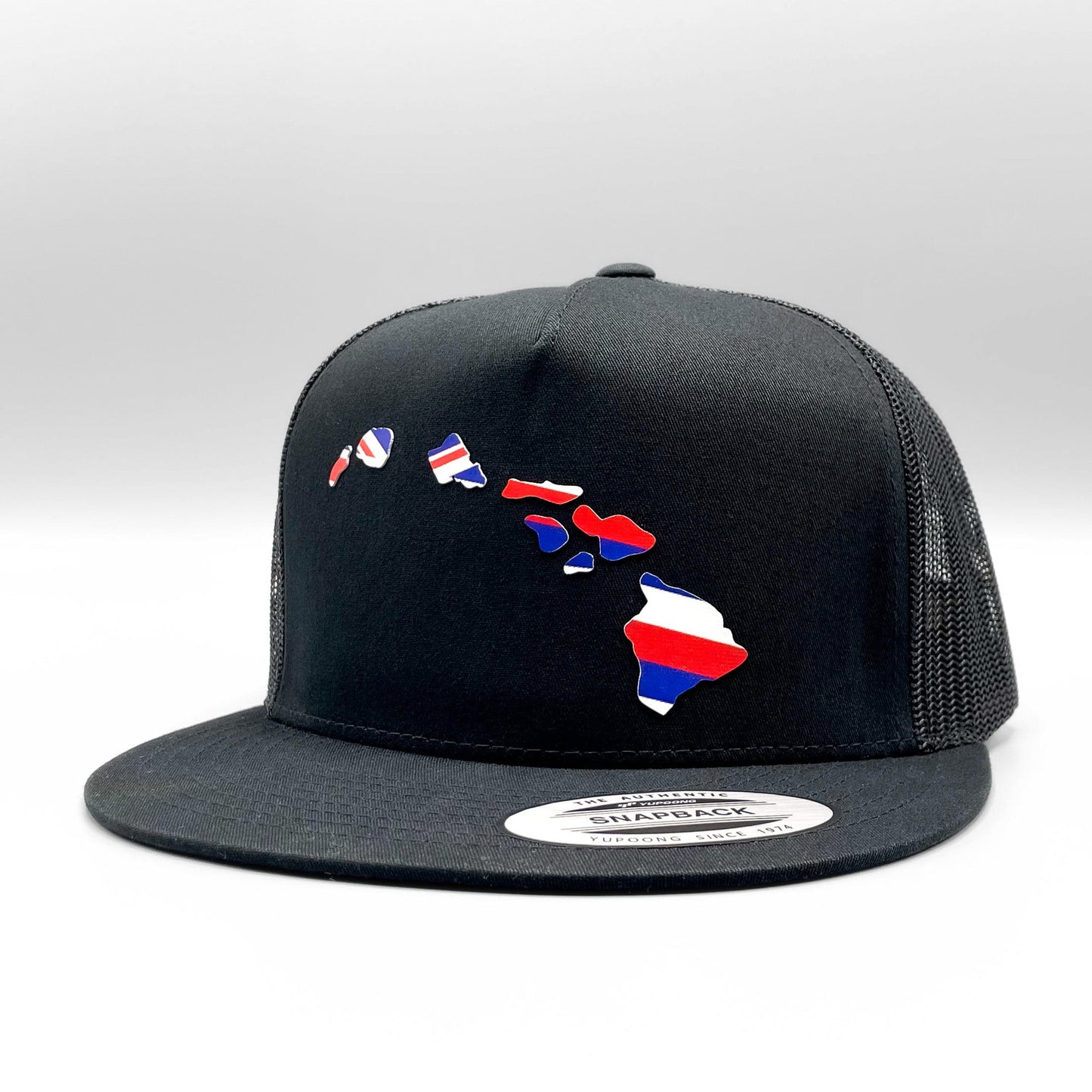 Hawaii State Flag Retro Trucker