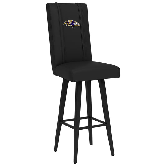 Swivel Bar Stool 2000 with Baltimore Ravens Primary Logo