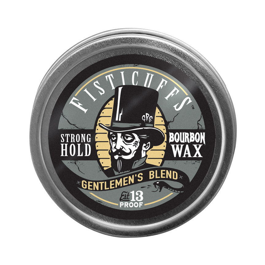 Fisticuffs™ Gentlemen's Blend Strong Hold Mustache Wax 1 OZ. Tin