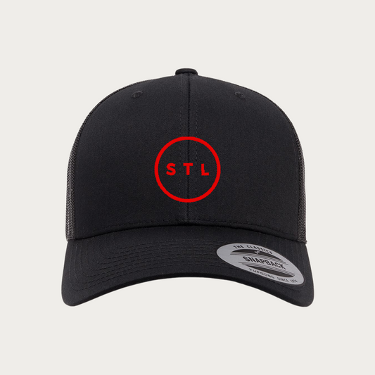 Birds City Circle Curved Bill Trucker