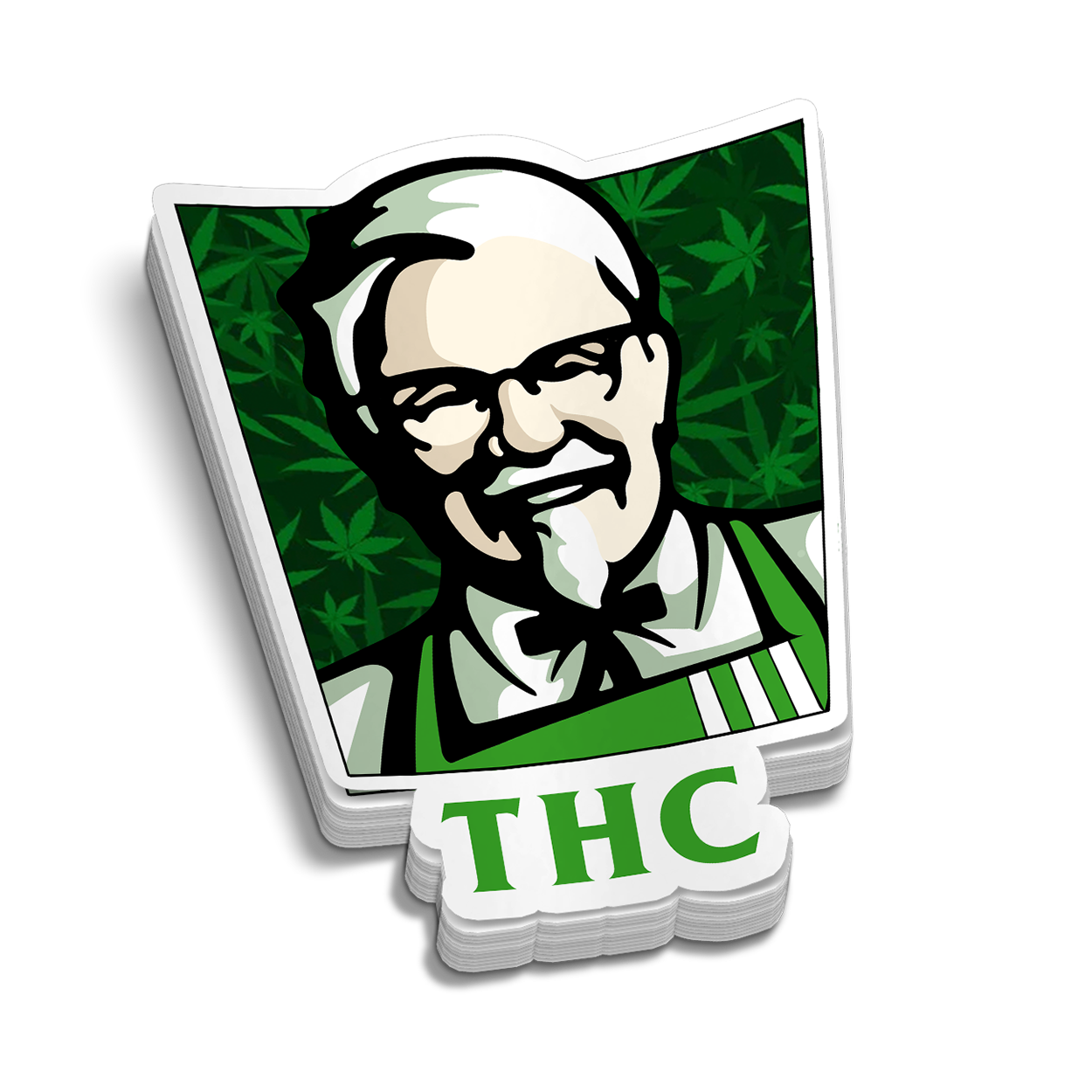 THC  Hard Hat Decal