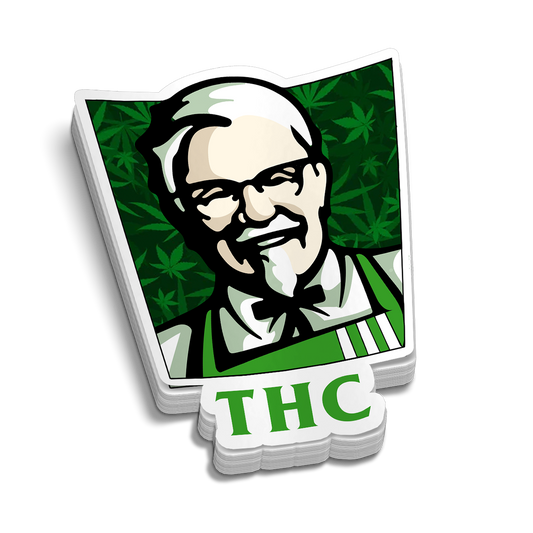 THC  Hard Hat Decal